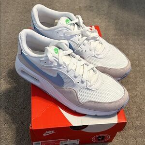 ✨ NIB ✨ Nike Air Max SC Women’s Size 9 White Pearl Pink Green Strike Cobalt